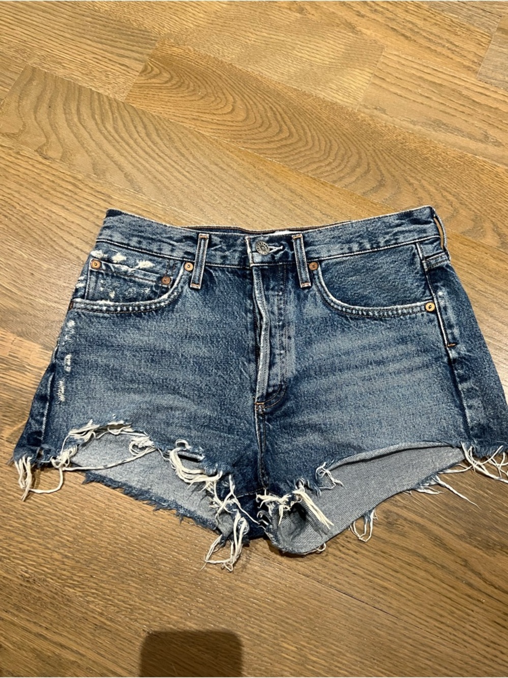 Agolde Jean shorts size 25